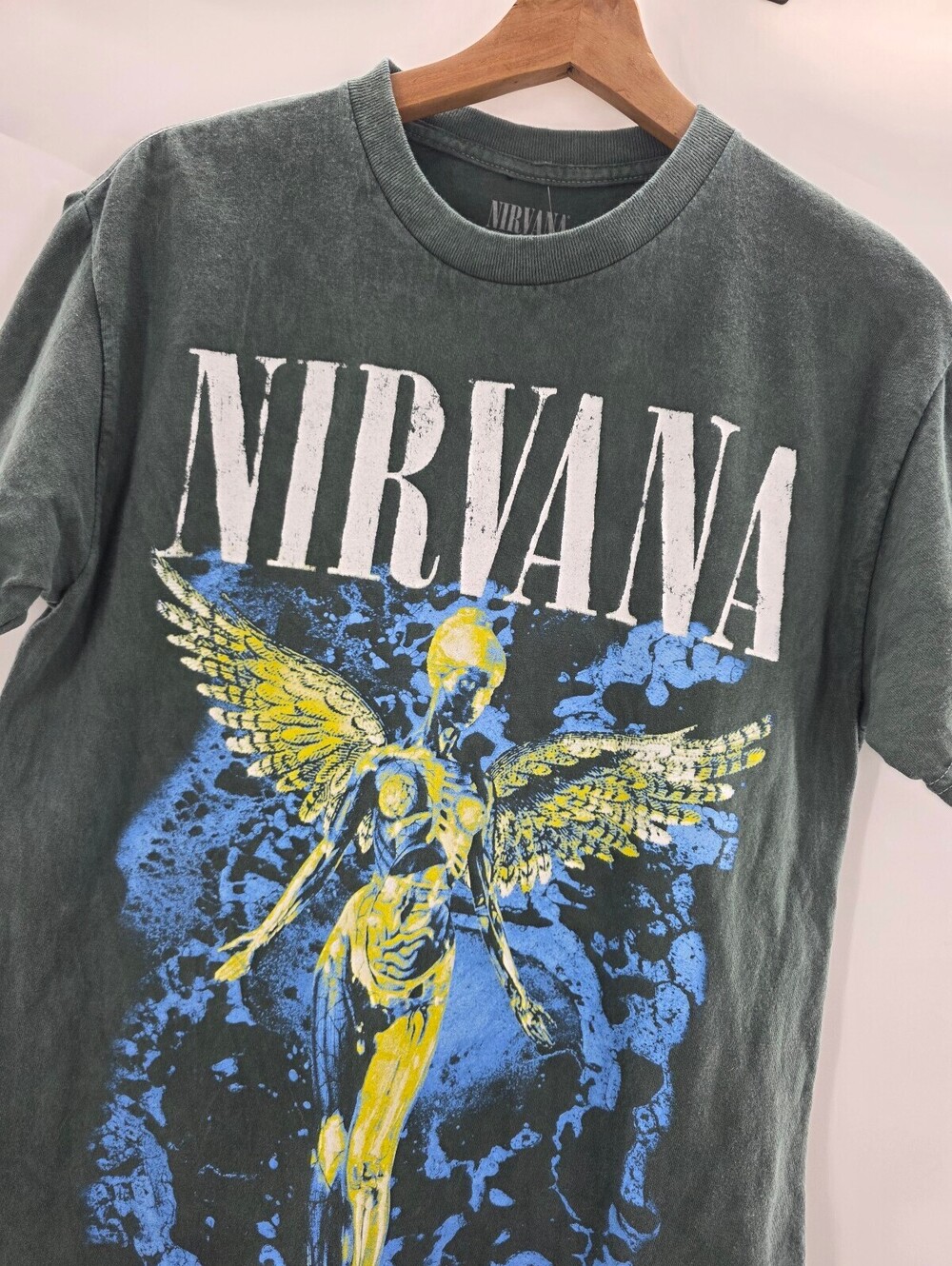 Nirvana Angel Graphic T-Shirt Medium